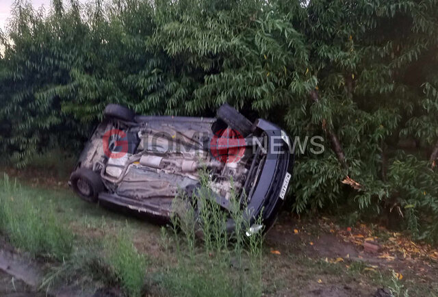Ημαθία: Σοβαρό τροχαίο ατύχημα σημειώθηκε σήμερα το πρωί στο Μακροχώρι (φωτο)
